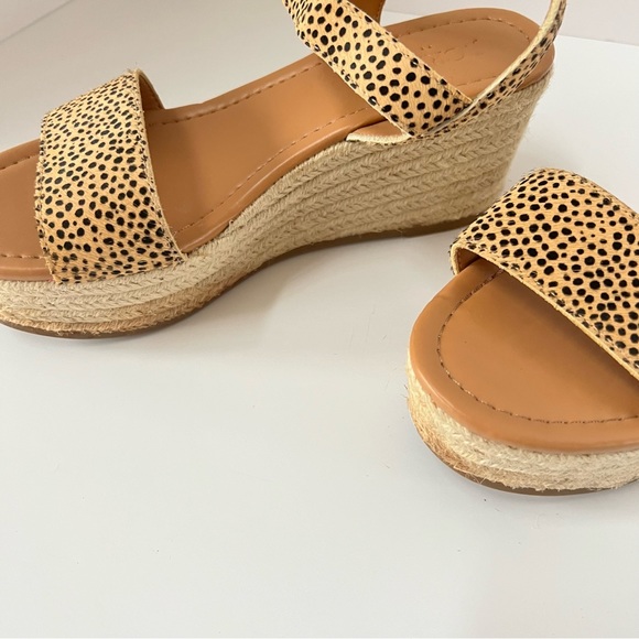 J. Crew Leopard Print Espadrille Size 7.5 - Picture 16 of 16